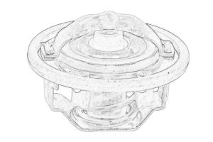 Termostat środka chłodzącego ISU8973007873