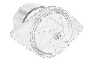 Pompa cieczy chłodzącej 5802470503