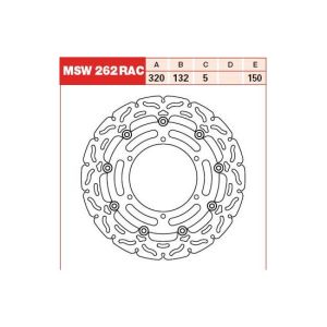 Tarcza hamulcowa MSW262RAC