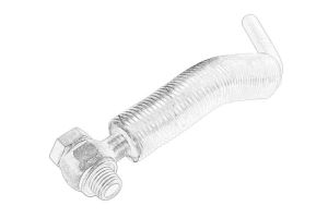 Przewód olejowy turbosprężarki 55568031