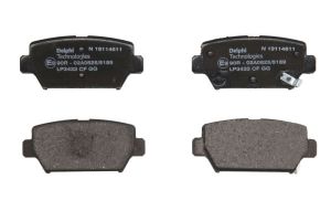 Klocek hamulcowy kpl. LP3433