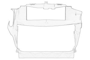 Atrapa chłodnicy (grill) 504136613