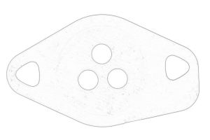 Uszczelnienie zaworu EGR 55226183