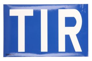 Naklejka ostrzegawcza CARGO-T125