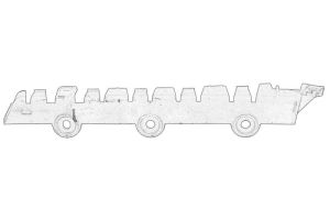 Mocowanie zderzaka 5J6 807 375