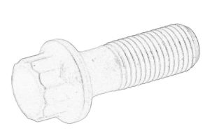 Śruba centrująca koła pasowego wału korbowego 32186139