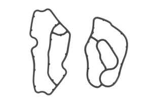 Zestaw uszczelek chłodnicy oleju AJU77026800