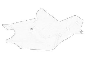 Pokrywa paska rozrządu 55196398