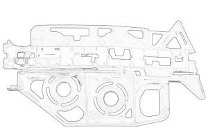 Wspornik błotnika 7120PW