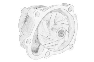 Pompa cieczy chłodzącej 55587867