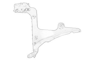 Mocowanie zderzaka 8P4 807 378B