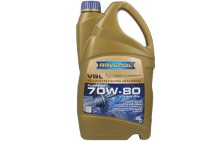 Oleje do przekladni manualnych RAV VGL 70W80 4L