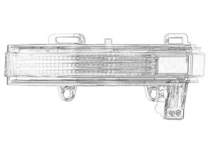 Kierunkowskaz w lusterku 7C1 949 102A