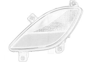 Lampa tylna przeciwmgielna 92406A6100