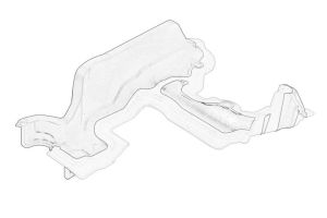 Pokrywa napędu rozrządu 9802982780