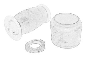 Miech zawieszenia pneumatycznego 37 10 6 784 381