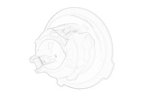 Gniazdo żarówki reflektora świateł przednich 6J0 941 156A