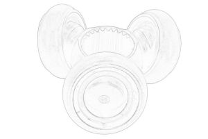 Przegub elastyczny wału 46308241