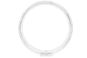 Osłona wentylatora chłodnicy VO23752844