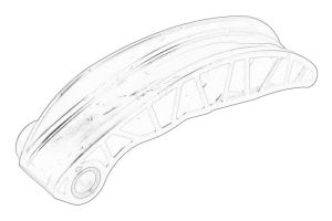 Szyna napinająca łańcucha rozrządu 03H 109 509A