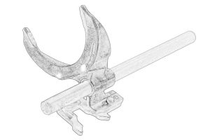 Widełki skrzyni biegów 255377