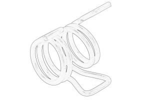 Sprężyna pedału sprzęgła 2148A4