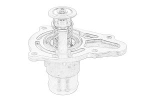 Termostat środka chłodzącego 057 121 111B