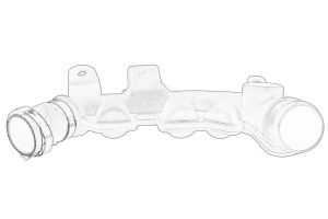 Przewód powietrza doładowujacego 1440J1