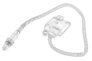 Czujnik NOx, wtrysk mocznika (AdBlue) 2086327