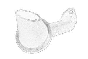 Rurka ssąca pompy olejowej 1731766