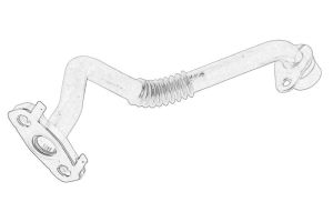 Przewód olejowy turbosprężarki 2319645