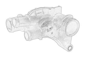 Termostat środka chłodzącego 1890165