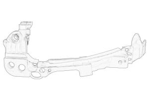 Mocowanie reflektora 1K9 807 571D