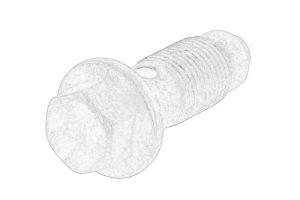 Śruba przewodu olejowego (drążona) 116446