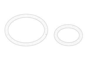 Oring przelewu systemu Common Rail 1741538