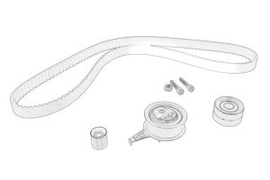 Zestaw paska rozrządu 05L 198 119A