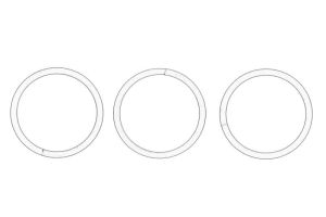 Uszczelka napinacza łańcucha rozrządu 06F 198 107A