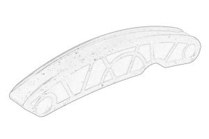 Szyna ślizgowa łańcucha rozrządu 079 109 469AA