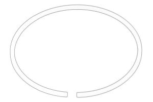 Uszczelniacz wałka rozrządu 066 109 345B