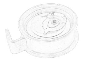 Rolka napinająca paska rozrządu 04L 109 243S