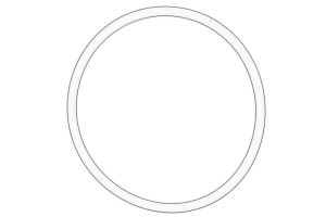 Uszczelka chłodnicy oleju 2486A223