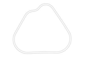 Uszczelka kolektora dolotowego 03C 129 717B