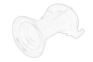 Przewód, króciec wlewu oleju 06J 103 281B