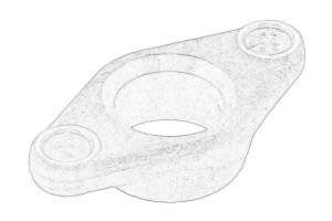 Mocowanie wtryskiwacza 1487874