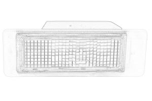 Lampa oświetlenia tablicy rejestracyjnej 13502178