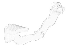 Pedał sprzęgła 2127AY