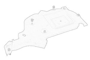 Pokrywa paska rozrządu 0320Y1