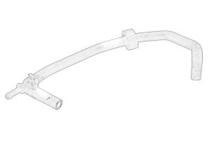 Przewód układu chłodzenia 1K0 122 447ED