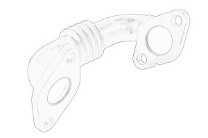 Przewód zaworu EGR 03L 131 521J