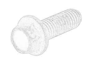Śruba, tarcza hamulcowa 1487793